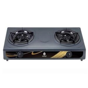 Nunix SC-002 Table Top Double Burner Gas Stove Cooker (1YR WRTY)