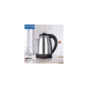 AILYONS FK-0301 Stainless Steel 1.8L Electric Kettle-Black