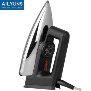 AILYONS HD-199A Electric Dry Iron Box Silver & Black (1YR WRTY)