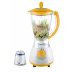 Vitron VB-Y44 - 2in1 Blender - 1.5L - 350W - White & Yellow, (1YR WRTY)