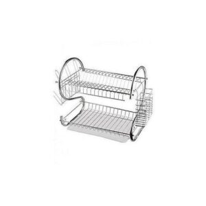 Nunix Stainless Steel 2 Tier Dish Rack