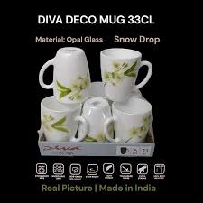 Diva-Mug-opal set 6pcs