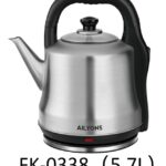 AILYONS FK-0338 Stainless Steel 5.7L Electric Kettle-1800W-Silver