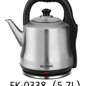AILYONS FK-0338 Stainless Steel 5.7L Electric Kettle-1800W-Silver