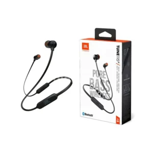 JBL TJBL Tune 115BT Pure Bass Wireless Hands-Free Calls 8hrs Battery Built-in Microphone Neckband