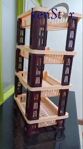 KENSTAR SQUARE RACK 3 TIER COLOUR