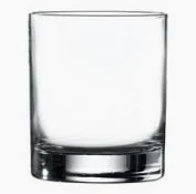 King Whisky Cylinder Glass