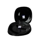 Luminarc 6PCS Set Classy Carine Black Dinner Plates