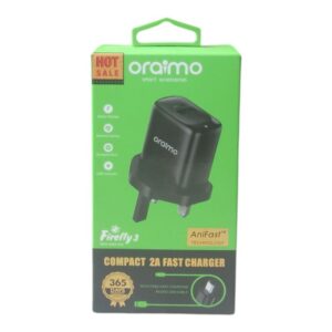 Oraimo Compact 2A Type C Complete Fast Charger