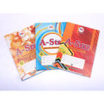 A-star Square Ruled 64 Pages.