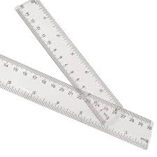 Clear Plastic Ruler