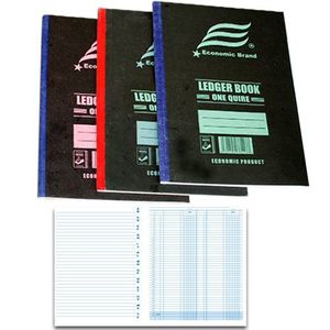Counter Book Economic Ledger Book 3 Quire
