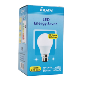 Ensave LED Cool Daylight 4W B22