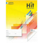 Hit 80 Pages Square Ruled Exercise Book