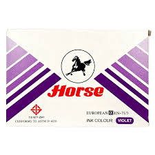 Horse Stamp Pad Violet