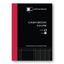 Kartasi Cash Book 3 Quire