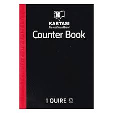 Kartasi Counter Book 1 Quire