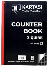 Kartasi Counter Book 2 Quire