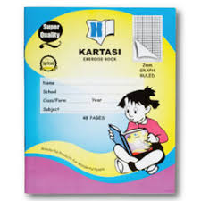 Kartasi Graph Book 96 Pages A5