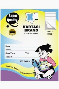 Kartasi Single Ruled A5 200 Pages