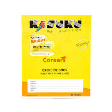 Kasuku 12 Inch Single Line 96 Pages