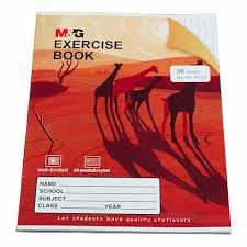 M&G Square Ruled Exercise Book 96 pgs A4