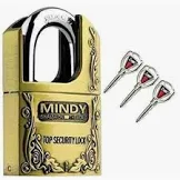 Mindy Padlock 60mm