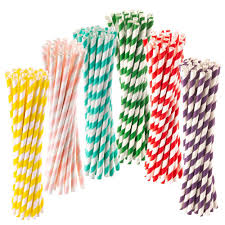 Party Paper Straws