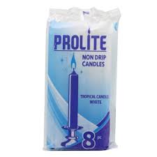 Prolite Non-drip Candles 8 Pcs