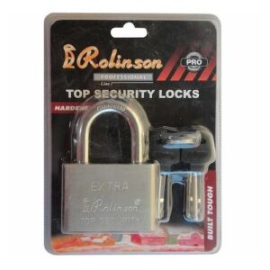 Rolinson Padlock 50mm Silver