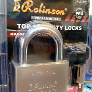 Rolinson Padlock 70mm Silver