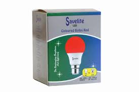Savelite Coloured Bulb 5W B22