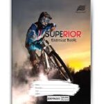 Superior Square Ruled Exercise Book 200 pages.