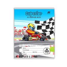 Superior Square Ruled Exercise Book 96 pages A4