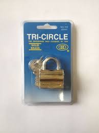 Tri-Cycle Padlock no 262 B