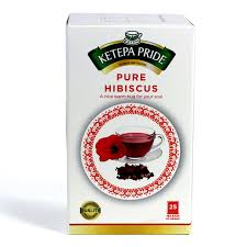 Ketepa Pure Hibiscus Tea Bags 25PCS