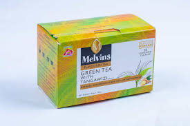 Melvins Green Tea Tangawizi Tea Bags 25PCS