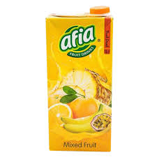 Afia Mixed Fruit Juice Tetra Pack 1L