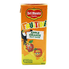 Del Monte Apple Orange  250ML