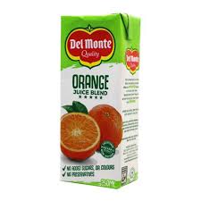 Del Monte Orange Juice 250ML