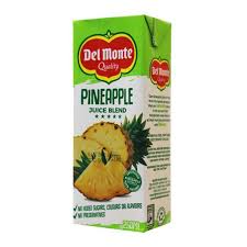 Del Monte Pineapple Juice 250ML