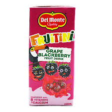 Del Monte Frutini Grape Blackberry 250ML