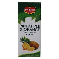 Del Monte Orange Pineapple Juice 250ML