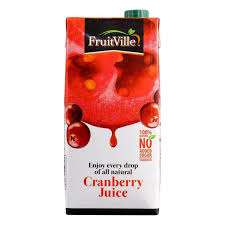 Fruit Ville Cranberry Juice 1L