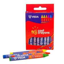 Veda Crayons Small 8 Pcs