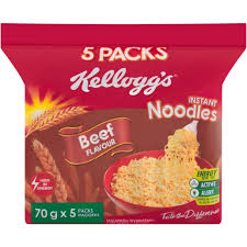 Kenoodles Beef Flavor 5*70G
