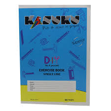 Kasuku Single Line 120Pages A4 Exercise Book