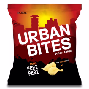 Urban Bites Perky Peri Peri Potato Crisps 30G