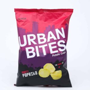 Urban Bites Party Paprika Potato Crisps 120G