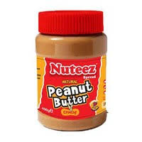 Nuteez Crunchy Peanut Butter 125G